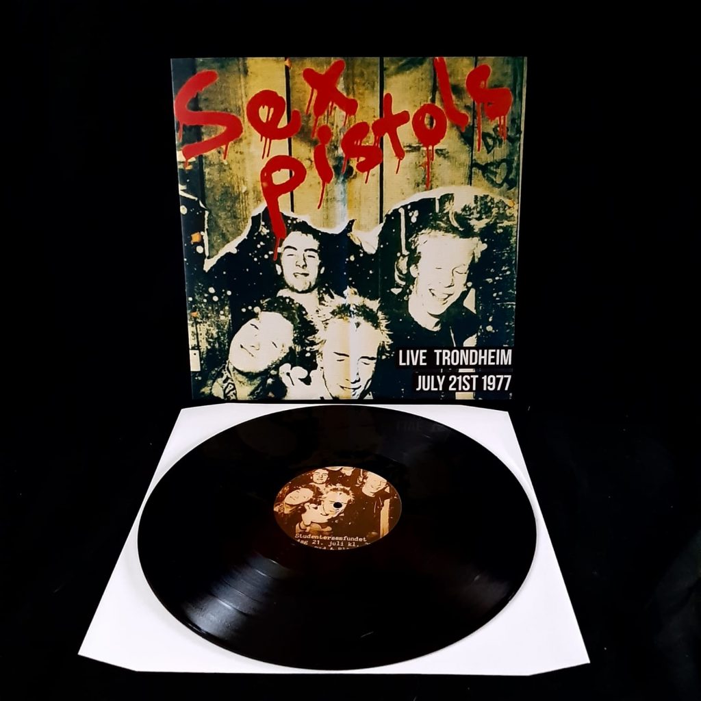 Sex Pistols Live In Trondheim July St Gatefold Poster Lp